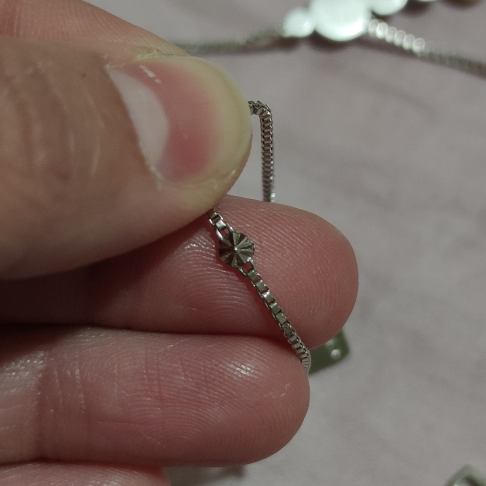 Coach Daisy Rivets Lariat Necklace Rare - Picture 7 of 11